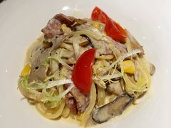 奶油培根意面-Primo·丽莫意大利窑烤披萨