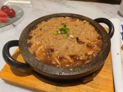 石板蒜蓉虾-小菜园新徽菜(上海浦东复地活力城店)