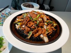 葱爆羊羔肉-悦融琥珀·京鲁菜·海味珍品(西单店)