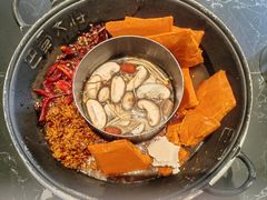 鸳鸯锅（红汤&nbsp;菌汤）-巴蜀大将火锅(春熙店)