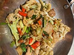 香锅花菜-绿茶餐厅(深圳龙华天虹购物中心店)