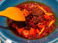 重庆原始红油现炒锅底-王歘歘·chuǎ火锅(五道营店)