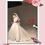 泡泡袖与小花朵的完美结合