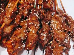 烤羔羊肉串-木屋烧烤(西城天桥店)