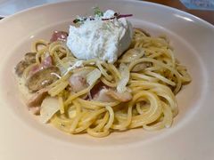 培根蘑菇奶油意大利面-新贝乐意大利餐厅(苏州中心店)
