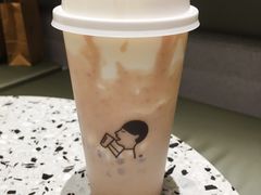 芋泥波波茶2.0-喜茶(青岛金狮广场店)