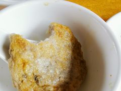 香煎鱼饼-菠菜美食