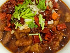 水煮牛肉-北大地皖峰饭馆