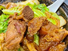 双拼啫啫粉(牛腩+牛筋)-珍珍小食店(西华路店)