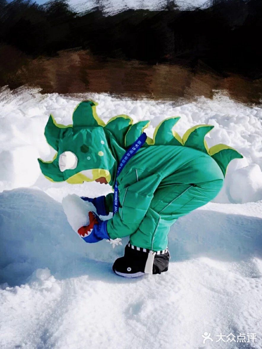 滑雪宝贝真的好可爱的!