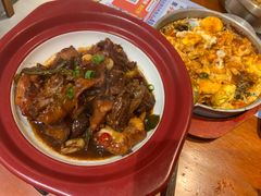 朝鲜炒鸡-鑫日千里马朝鲜族小馆(总店)