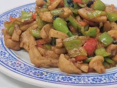 豆豉辣椒炒油渣-新新湘菜馆(新中街二条店)