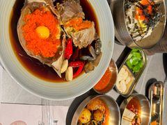 -草家酱蟹炭火烤肉店(珲春南路一店)