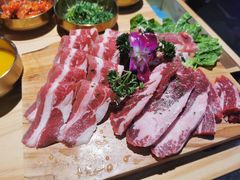 牛雪花肉-金顺碳烤肉(番禺傍江地铁站店)