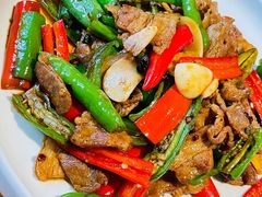 尖椒小炒黑猪肉-竹里馆·淮扬菜·功夫茶(老门东店)