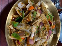 爆炒蛏子-517烧烤·龙虾·海鲜大排档(万象都荟店)