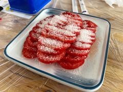 糖拌西红柿-小李子油焖大虾向阳总店