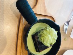 烤布朗宁配冰淇淋-必胜客(唐延店)