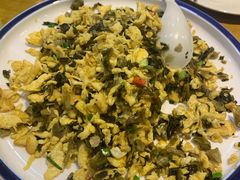 酸菜炒土鸡蛋-非常粥道(天宝东街店)