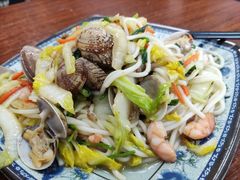 海鲜炒粉干-福州人铭小吃