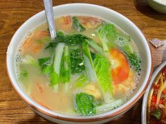番茄煎蛋汤-盐与味葱葱鲫鱼•自贡菜江湖菜(春熙店)