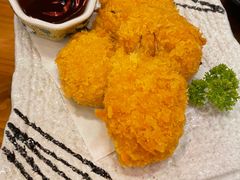 吉列黄金酥香蟹钳-桃太郎创作料理(大坪店)