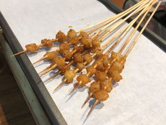 黄金牛肉粒-庆峰龙虾烧烤(合肥一店)