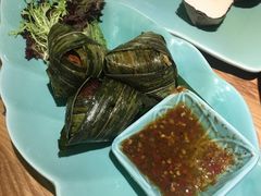 拉椰叶包鸡-米纸越南小馆(金鹰世界店)