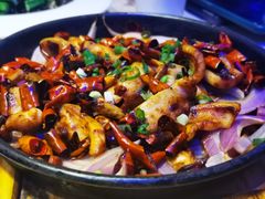 鱿鱼-船梆煮•蒸汽海鲜·炉火烤肉(五四广场店)