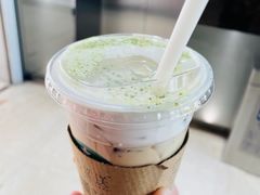 冰星巴克山茶花漾拿铁-星巴克(大连金州安盛店)