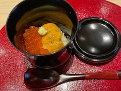 海胆三文鱼子丼-嶺寿司