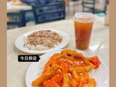 番茄猪扒饭-好好滋味茶餐厅