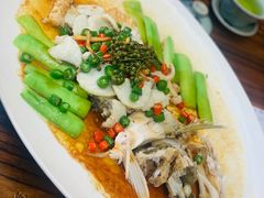 鲜花椒蒸桂花鲈-猪肉婆私房菜(容桂总店)