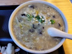 鸡丝啥汤-孟夫子水煎包(锦艺城店)