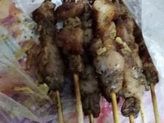 -劳动公园新疆人烤腰子