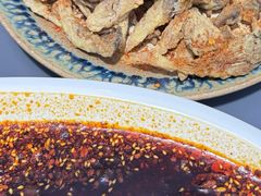 椒盐蘑菇-上王村王家三合院农家乐