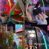 玻璃房的浪漫💕排队也要吃的东莞润泽园🥥❗