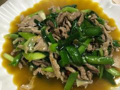 蒜苗炒肉-高老庄·老溧阳·私房菜(南山竹海店)