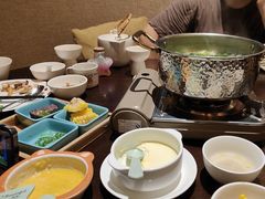 椰子鸡汤锅-元素中餐厅.海南菜.粤菜.椰子鸡.海鲜.包房.石梅湾威斯汀度假酒店