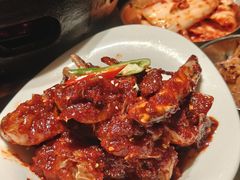 -草家酱蟹炭火烤肉店(珲春南路一店)