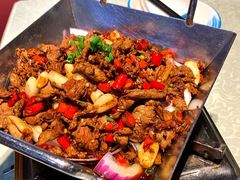 铁板牛肉-昱龙大盆牛蛙馆(三兴街总店)