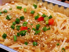 烤金针菇-三个蒙古大叔羊肉串(大宁店)