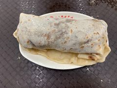 京酱鸡丝卷饼-北大学一食堂