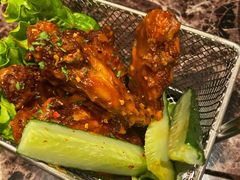 麻辣鸡翅-Lets burger非常汉堡·环球风味(蓝色港湾店)