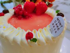 草莓日记水果奶油蛋糕-浮光之丘MontCake生日蛋糕(花牌坊店)