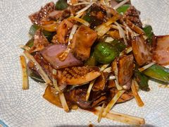 老头儿拿手炒腰花-老头儿油爆虾(胜利河美食街店)