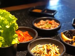 餐前小菜-九田家黑牛烤肉料理(珠江摩尔店)