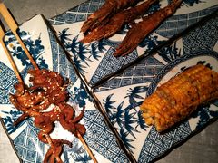 串烤虾-探鱼·鲜青椒爽麻烤鱼(钟楼众汇广场店)