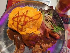 黑椒杂扒蛋包饭-龙记·香港茶餐厅(海上世界店)
