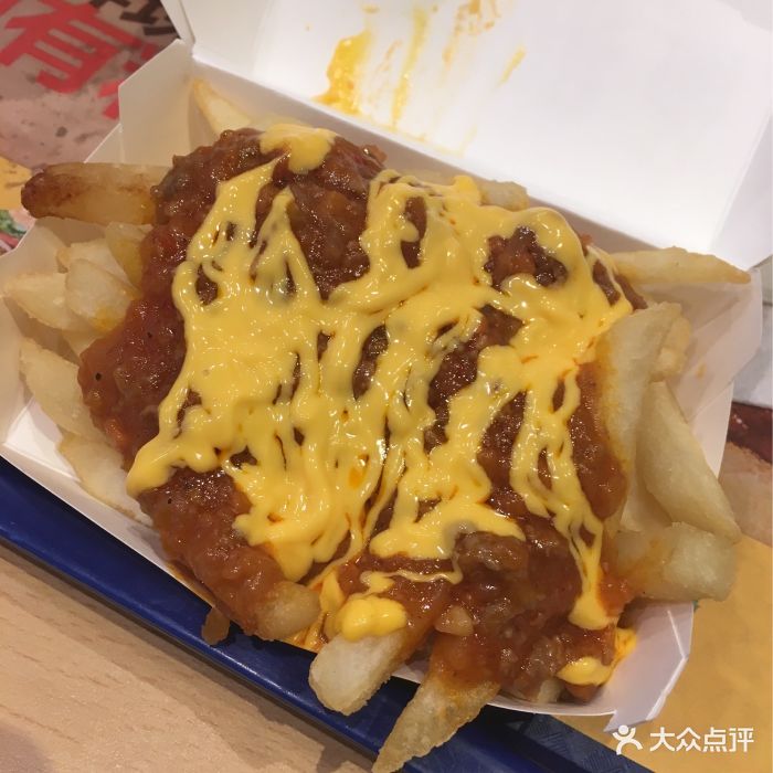 汉堡王(上海五角场店)肉酱芝士薯条图片 - 第2878张